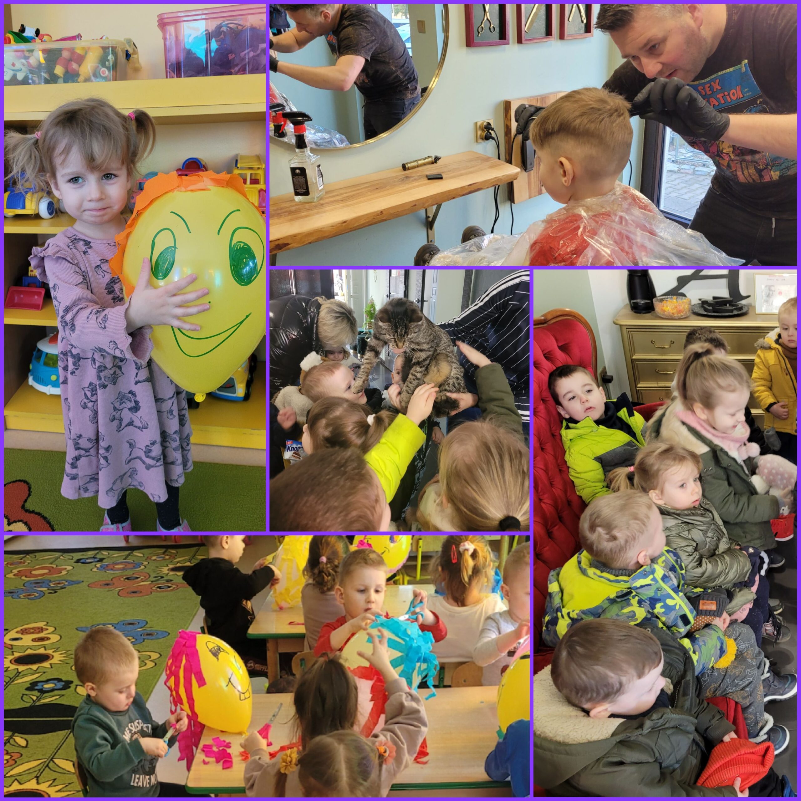 Wizyta w salonie fryzjerskim